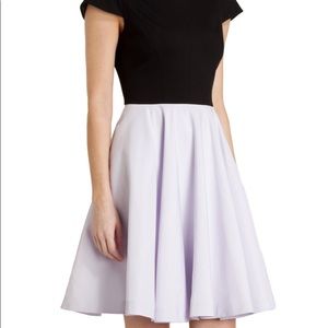 Ted Baker Cap Sleeve Fit-n-Flare Party Dress